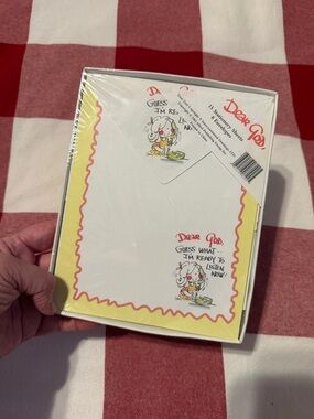 Vtg “Dear God” 2002 Stationary NEW